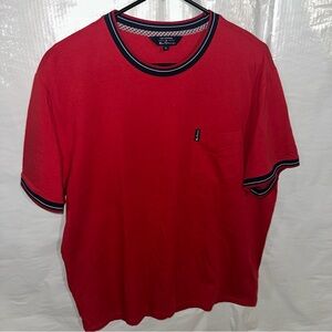 Ben Sherman Red Tee with Black Accents